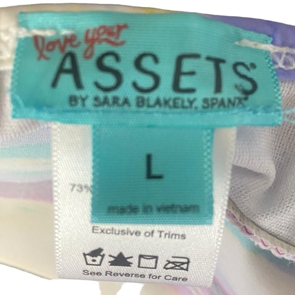 Assets by Spanx Women's Push Up Tankini Swim Tank size L - Picture 7 of 9